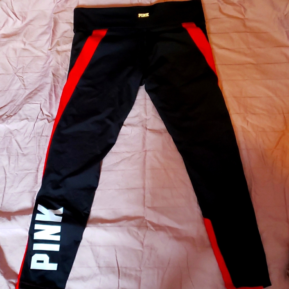 VS Pink Cozy Yoga Leggings L